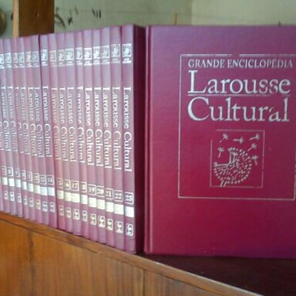 coleção de enciclopédia larousse cultural