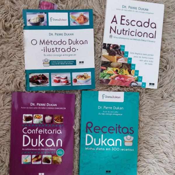 combo livros Dieta Dukan