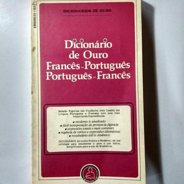 dicionário de ouro francês português português francês