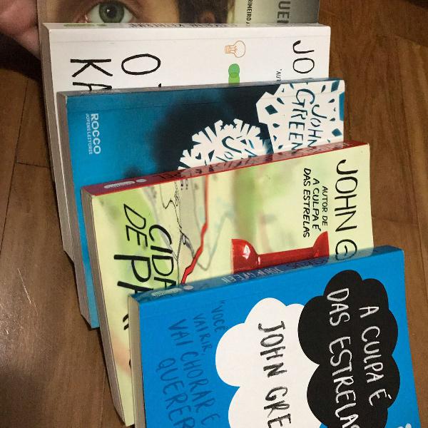 kit 5 livros do john green