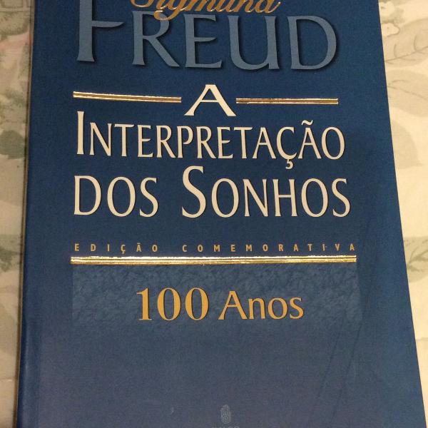 livro a interpretação dos sonhos edição comemorativa 100