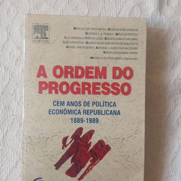 livro a ordem do progresso