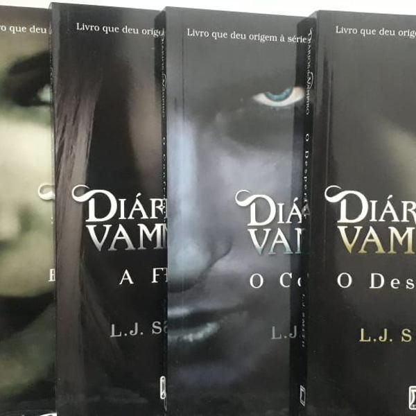 livro - box diários do vampiro (4 volumes)