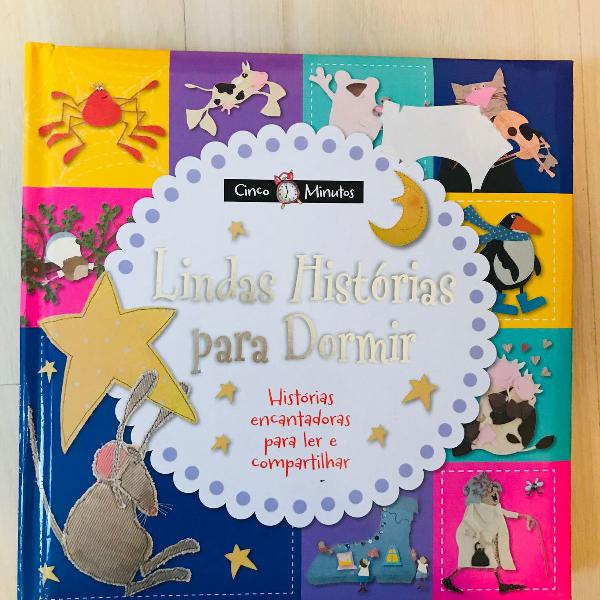 livro cinco minutos lindas histórias para dormir