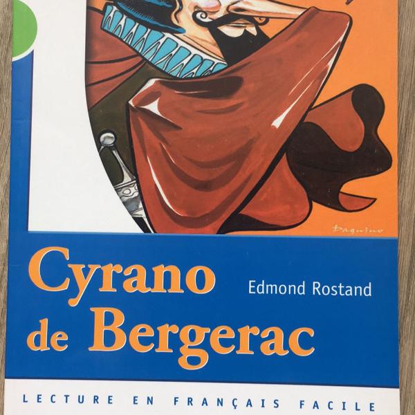 livro cyrano de bergerac, de edmond rostand