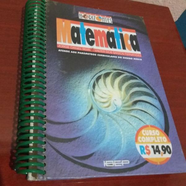 livro de matemática