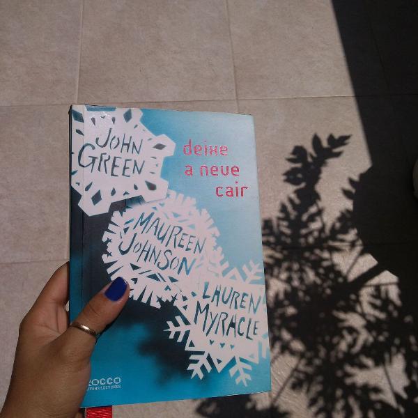 livro "deixe a neve cair"