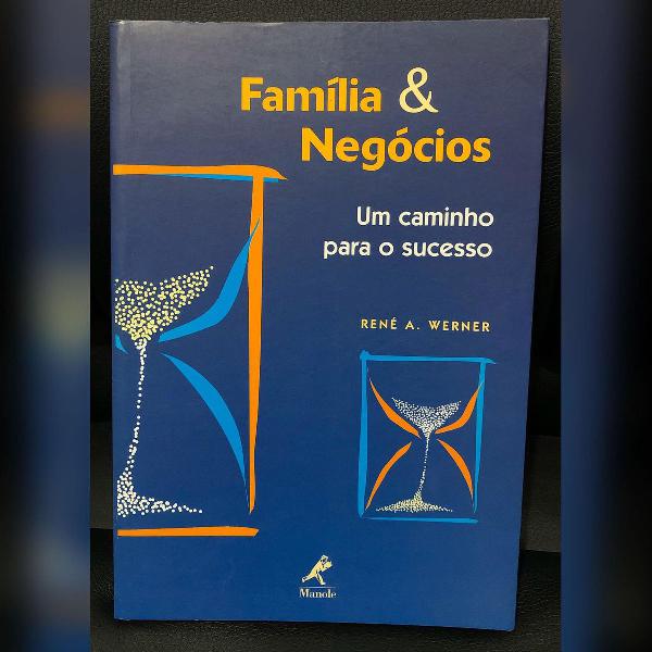 livro família e negócios - novo - sem uso