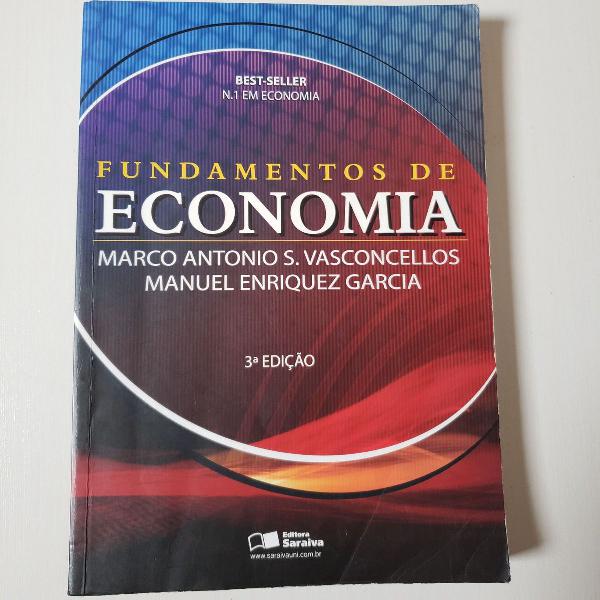 livro fundamentos de economia - 3ª edição