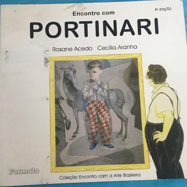 livro infantil encontro com portinari