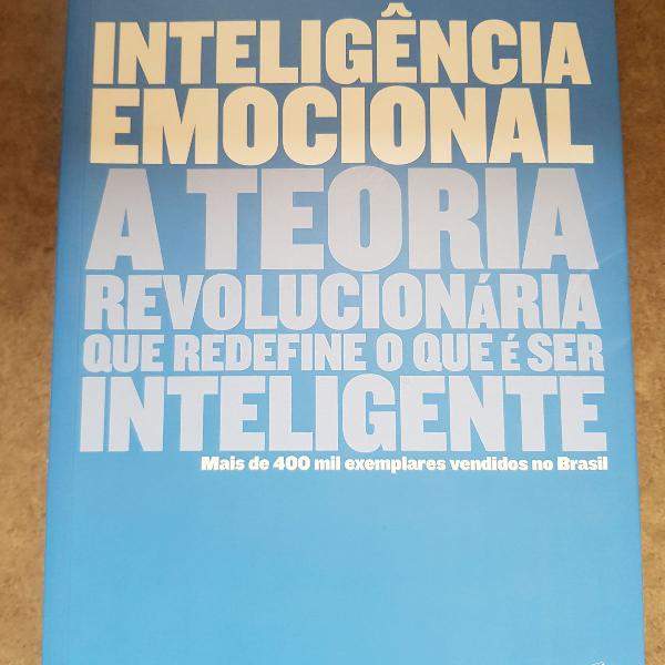 livro "inteligência emocional", de daniel goleman