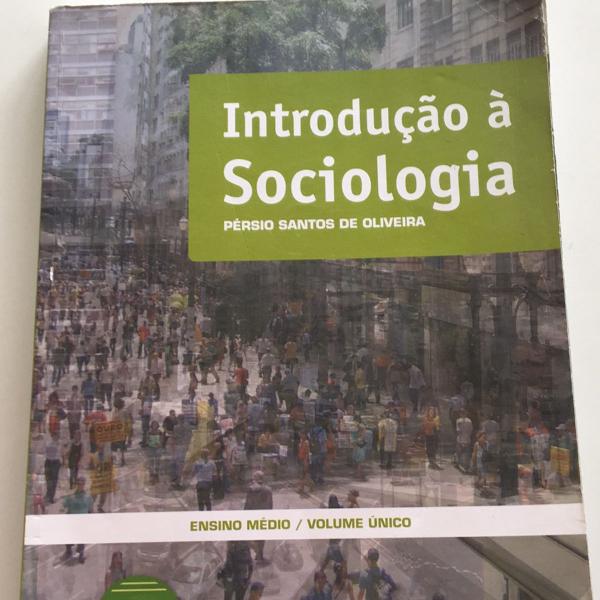 livro introdução à sociologia