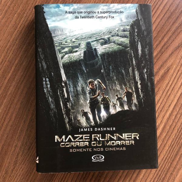 livro maze runner: correr ou morrer - james dashner