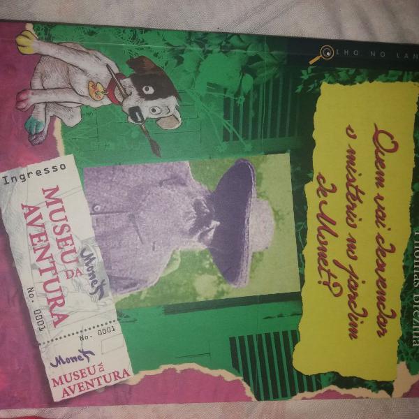 livro quem vai descobrir o segredo de monet