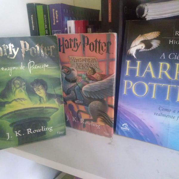 livros harry potter