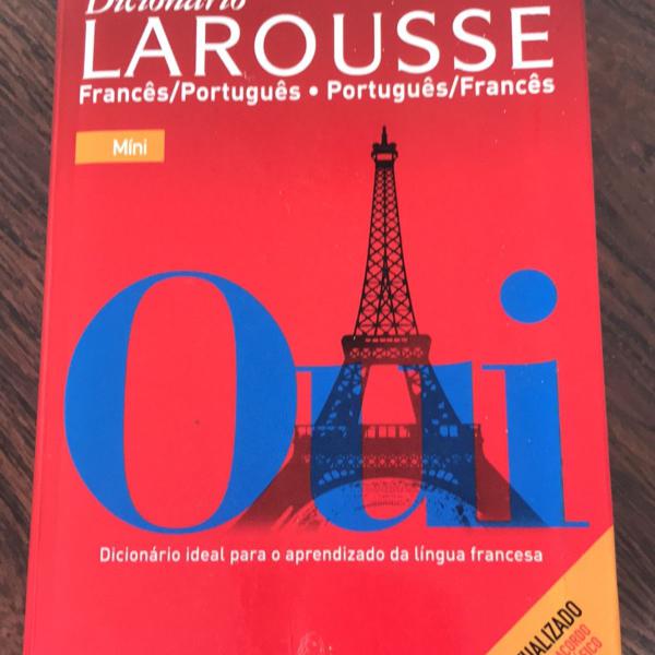 mini dicionario larousse - frances/portugues/frances