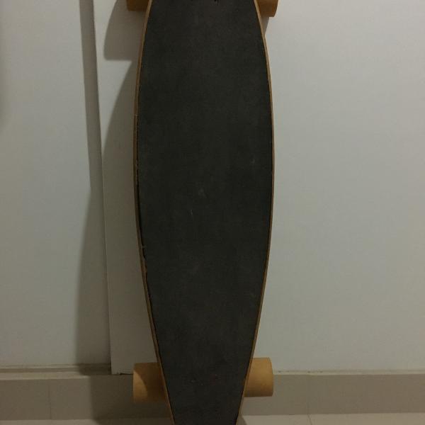skate longboard + luvas