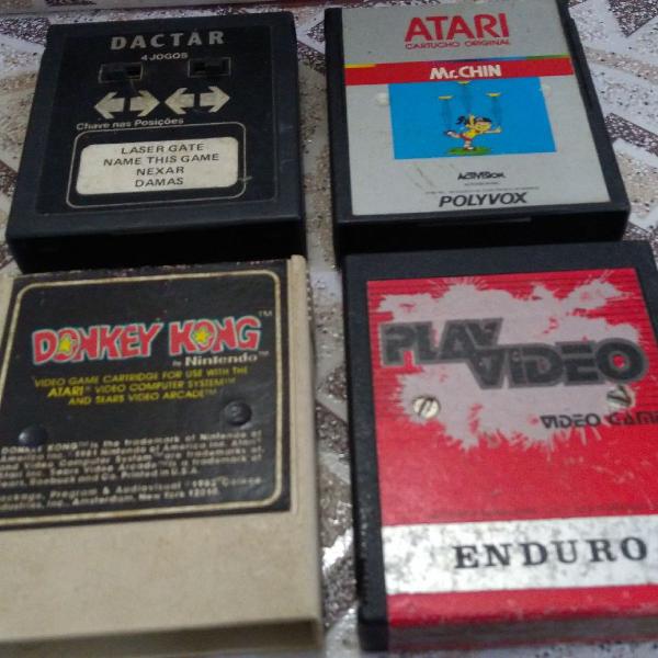 Cartuchos Atari