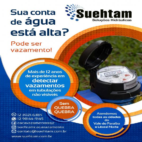 Detector de Vazamento de Água