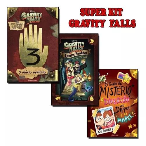 Gravity Falls Diário 3 + Lendas Perdidas + Guia De