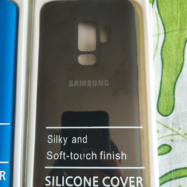 Kit 4 Capas Samsung S9+ Anti shock e emborrachadas