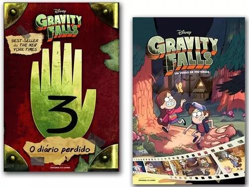 Kit Gravity Falls Um Verão De Mistérios+ Diário Perdido 3