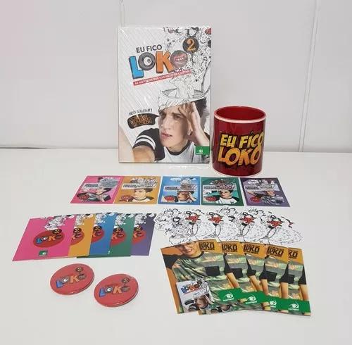 Kit Livro Eu Fico Loko 2 Christian + Cards + Button + Caneca