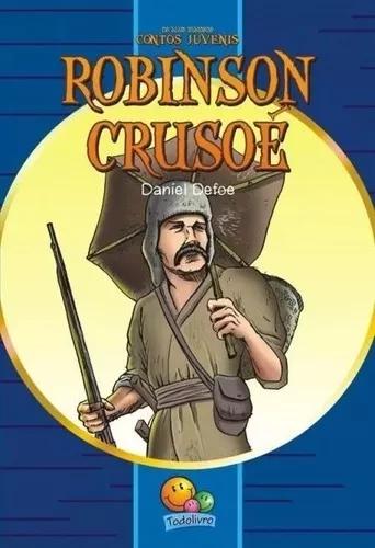 Livro Robinson Crusoé - Contos Juvenis
