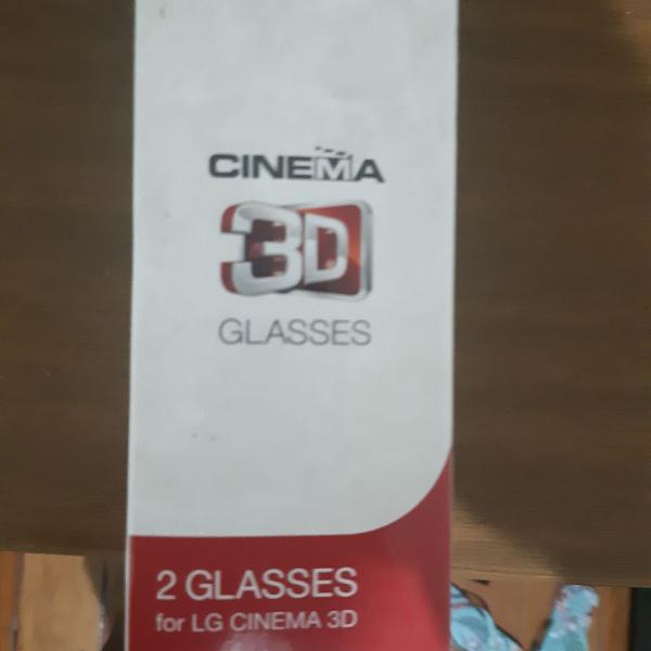 Par De Óculos 3d ( Lg Cinema, Novos Nunca Usados)