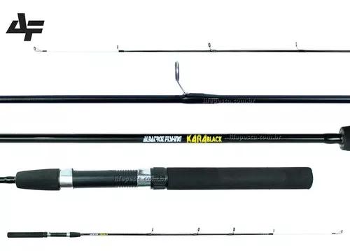 Vara P Molinete Albatroz Kara Black 1,80m 15-25lbs