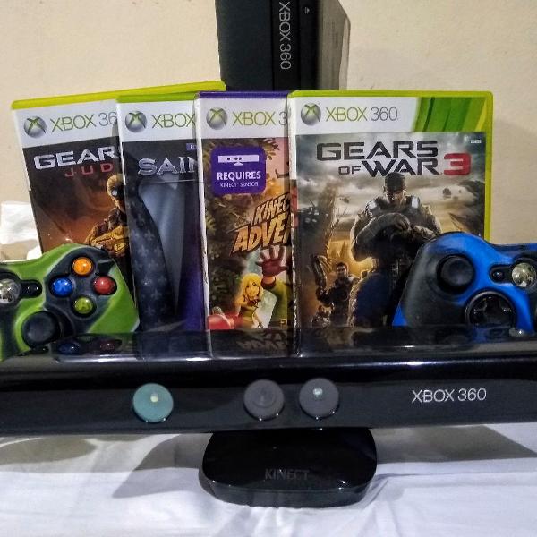 Xbox 360- 500gb de memória (desbloqueado)