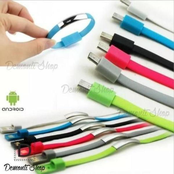 cabo pulseira bracelete smartphone android e iphone