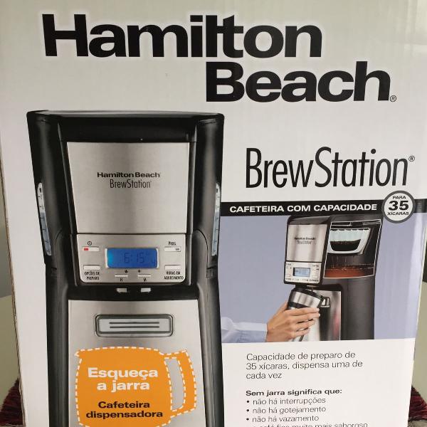 cafeteira brew station hamilton beach