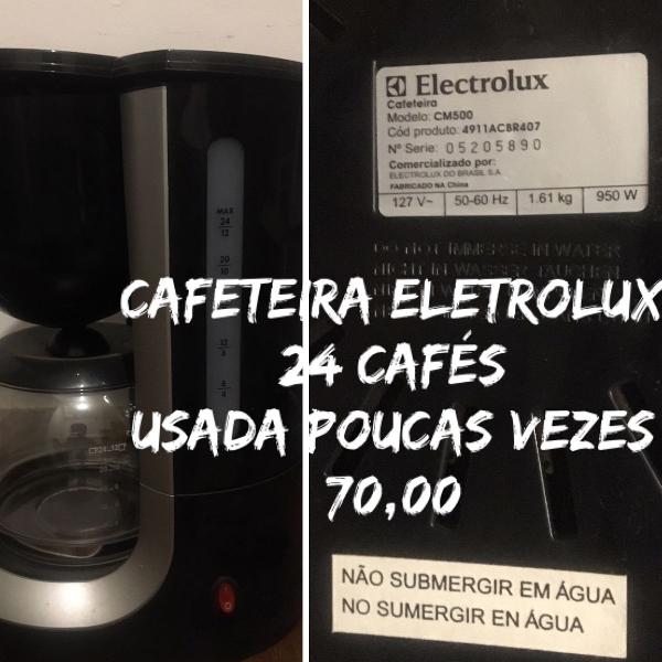 cafeteira eletrolux 24 cafés