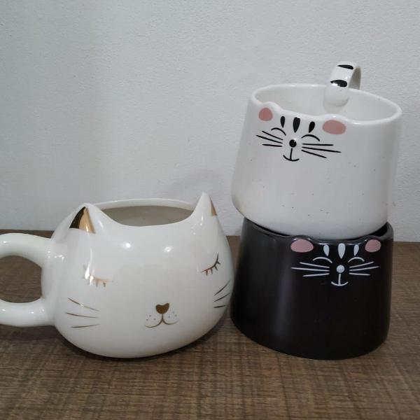 caneca gatos p&amp;b