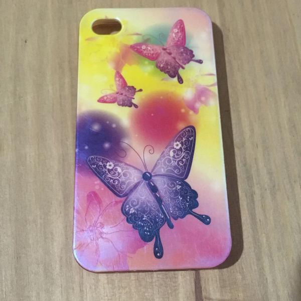capa borboleta iphone 4/4s