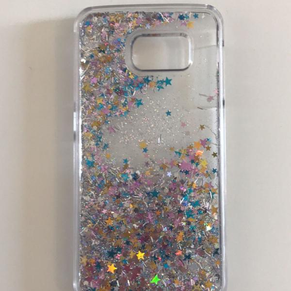 capa glitter samsung S6