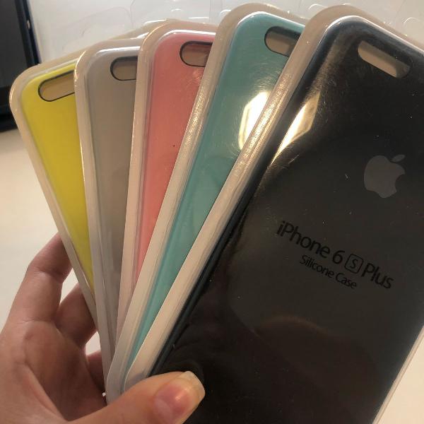 case silicone apple, iphone 6s plus