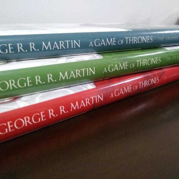 graphic novel | game of thrones | volumes 1, 2 e 3
