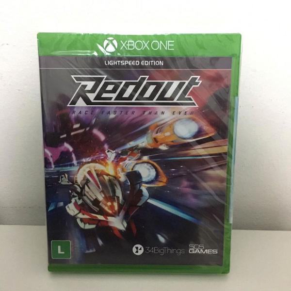 jogo Xbox one redout corrida lacrado