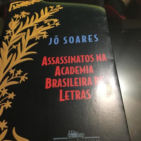 livro assassinatos na academia brasileira de letras
