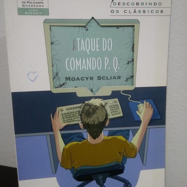 livro - ataque do comando p.q.