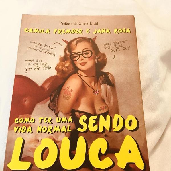 livro como ter uma vida normal sendo louca