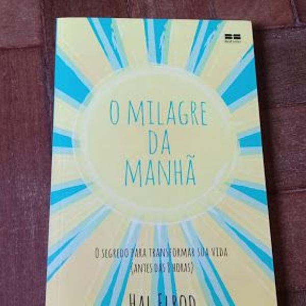 livro "o milagre da manhã"