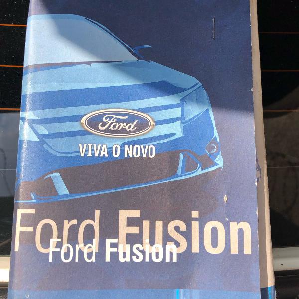 manual proprietário ford fusion