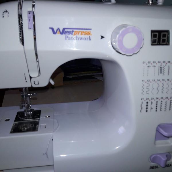 máquina de costura westpress 30 pontos decorativos