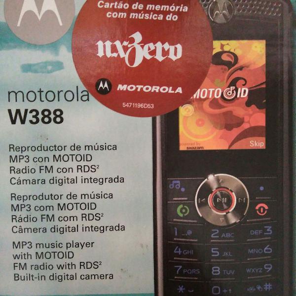 reliquia! celular motorola w388 usado