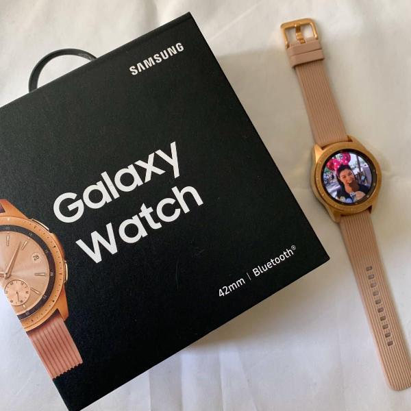 samsung galaxy watch 42mm apenas 04 meses de uso