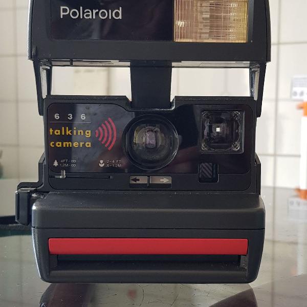 Câmera fotográfica Polaroid vintage