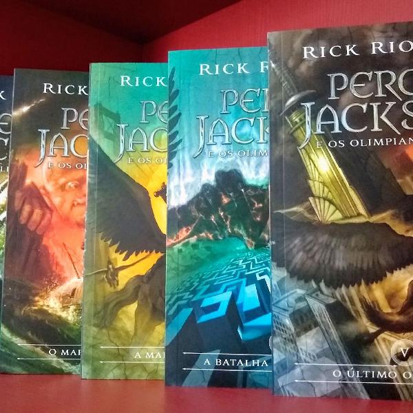 Coleção de livros Percy Jackson